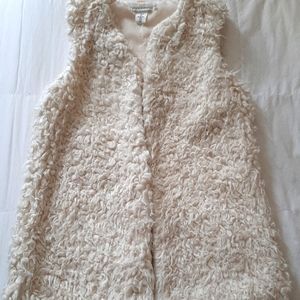 Faux Shearling Vest